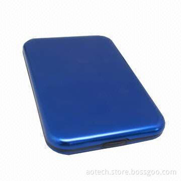 2.5-inch screwless HDD enclosure/case, blue USB 3.0 2.5 SATA